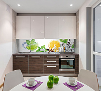 Полноцветные интерьерные панели – кухонные фартуки