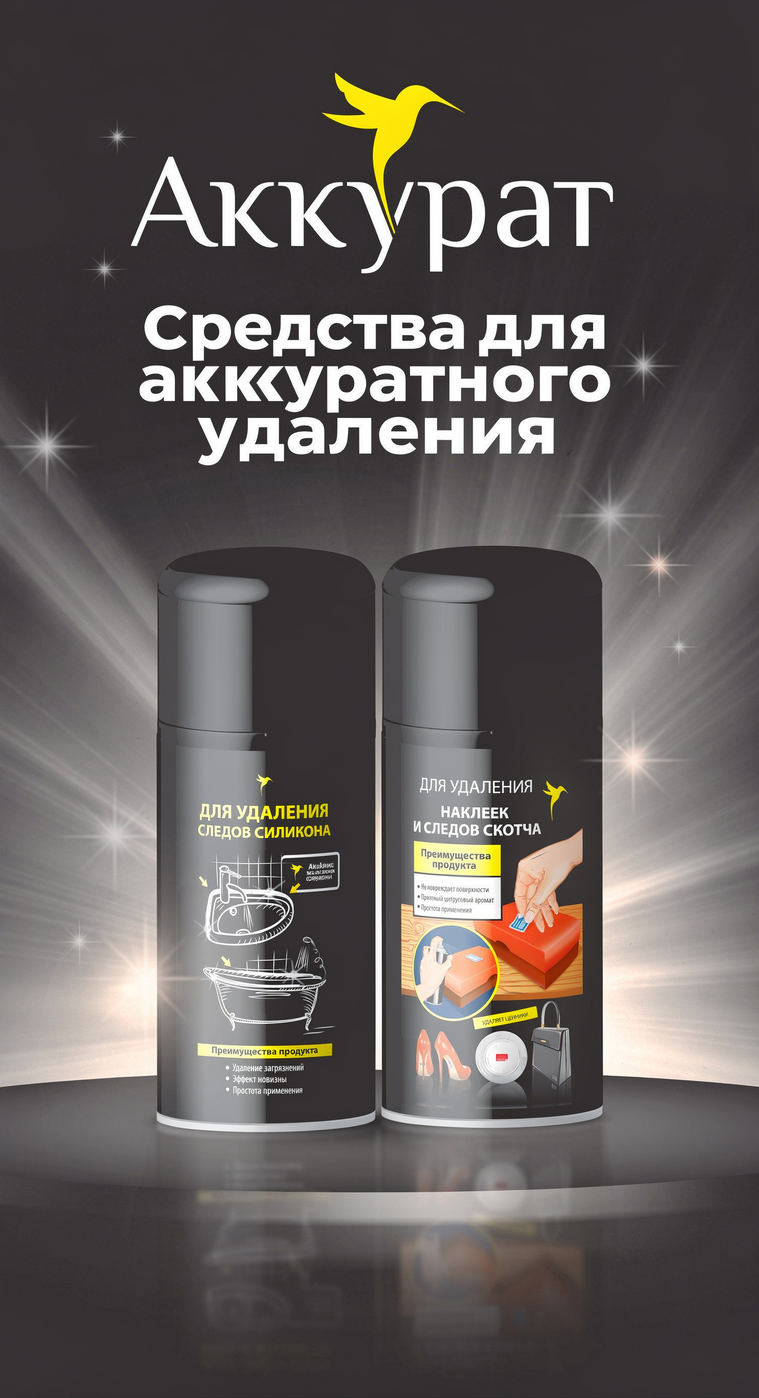 СПРЕИ ОЧИСТИТЕЛИ 