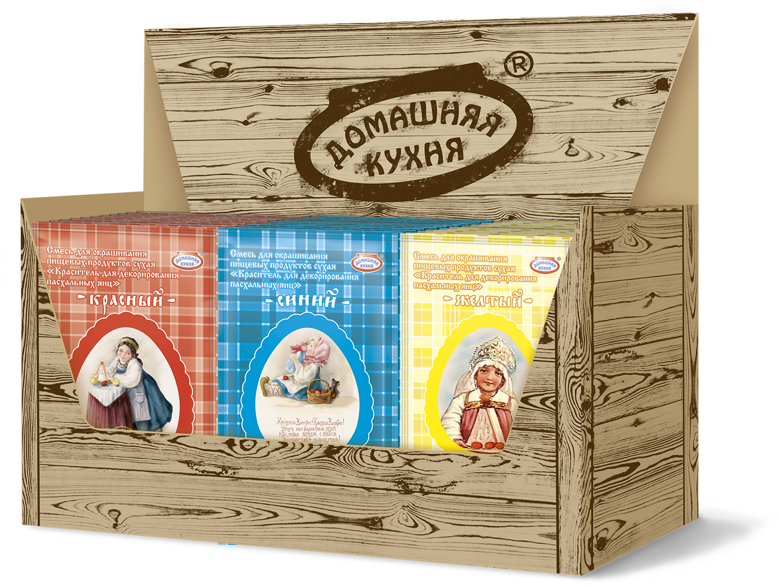 Сухие порошковые красители, ТМ Домашняя кухня