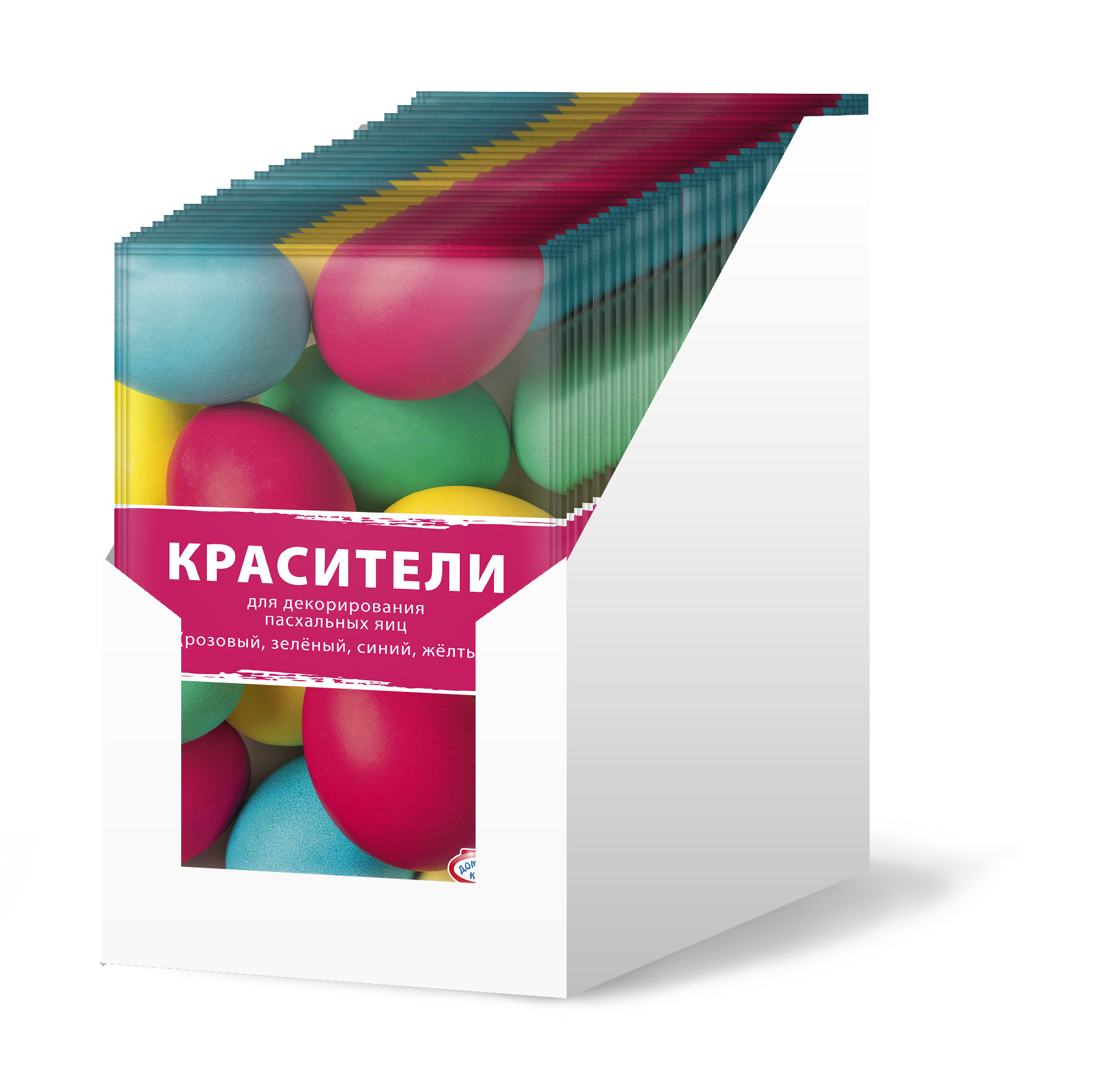 Набор сухих порошковых красителей (4 цвета), ТМ Домашняя кухня